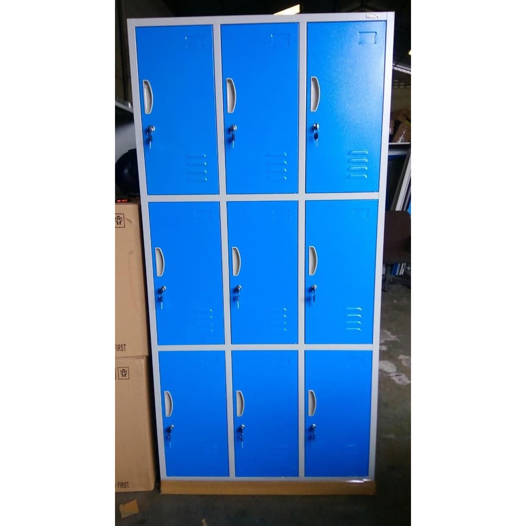 Jual LOKER BESI LOCKER LEMARI BESI KABINET 9 PINTU KOZURE KL 9 | Shopee ...