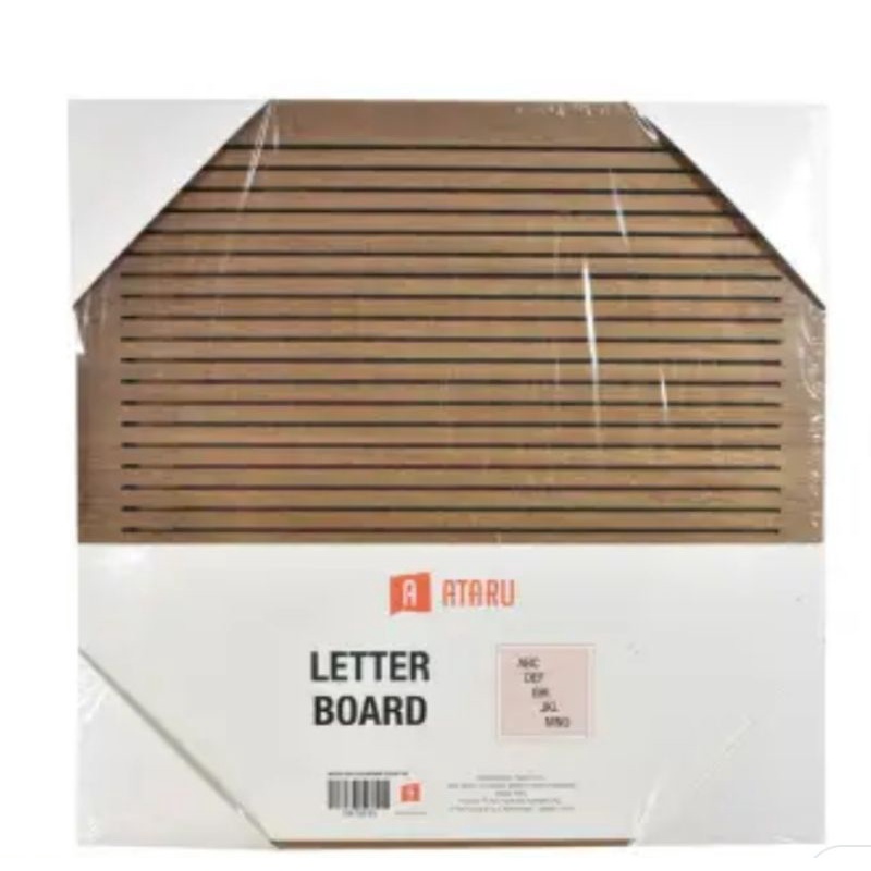 Jual 167Pcs Huruf Ataru Letter Board with Letters Papan Tempat Tempel ...