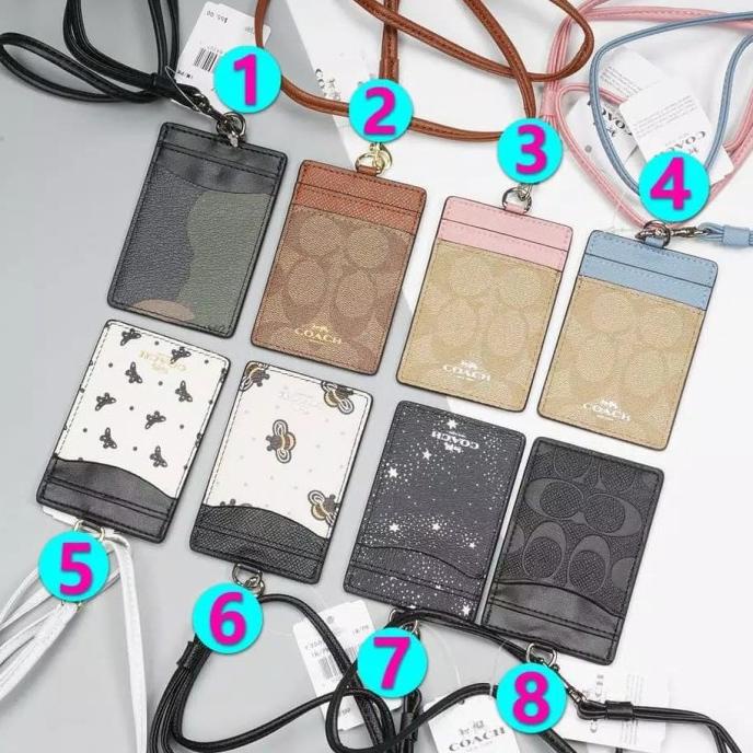 Jual ID CARD HOLDER COACH ORIGINAL / NAME TAG COACH ORIGINAL SDFD354154
