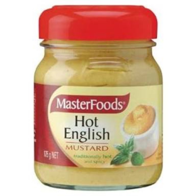 Jual masterfoods hot english mustard saus english mustard 175 g