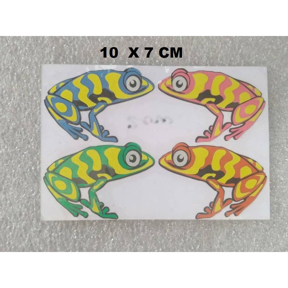 Jual STIKER UNIK KODOK ISI 4 KODOK POHON | Shopee Indonesia
