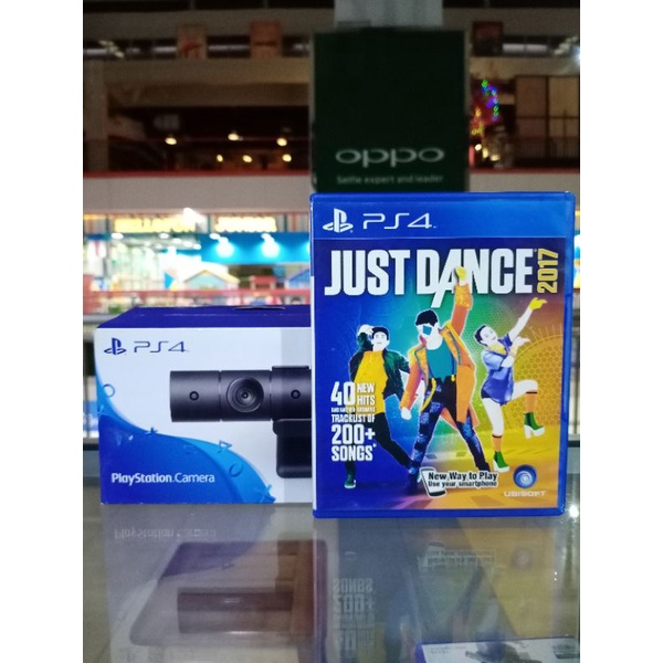 Jual PS4 Camera V2 Bundle BD Just Dance Original PS Kamera