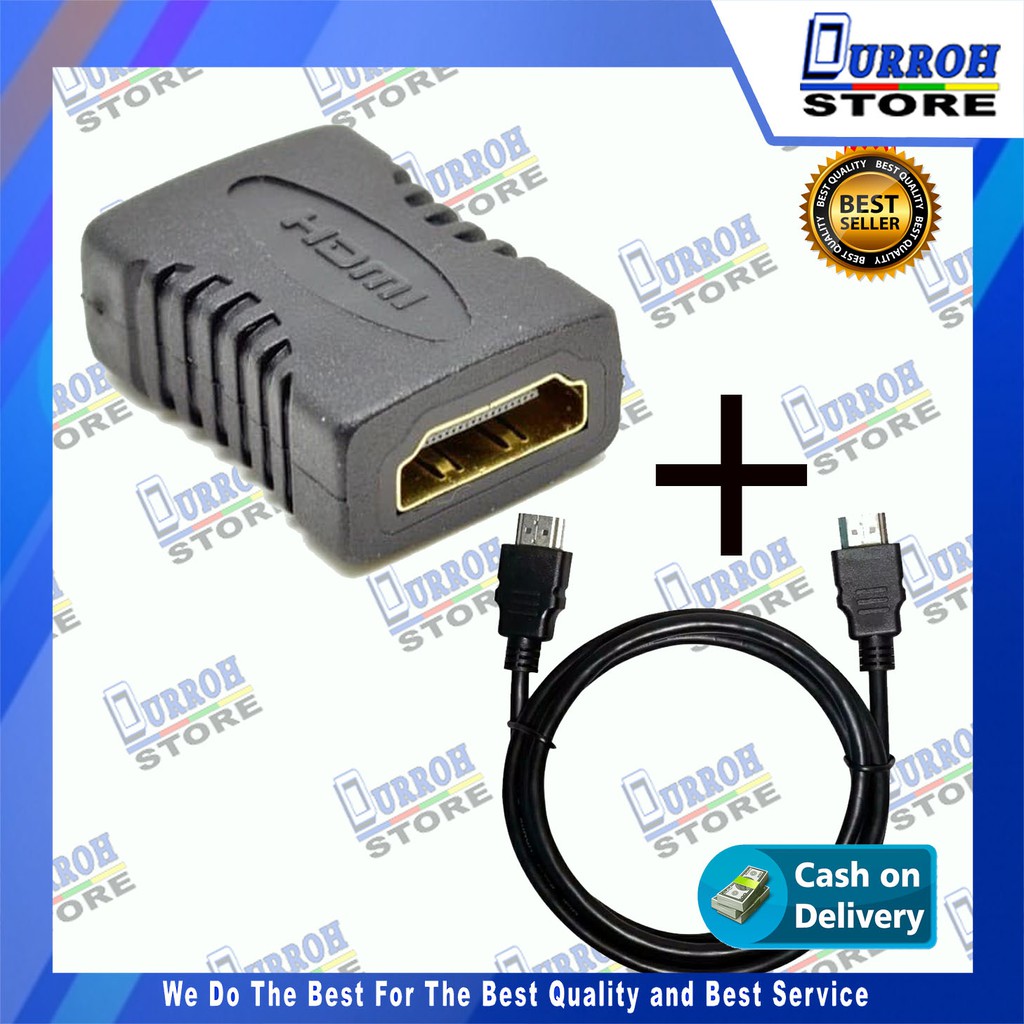 Jual Gender Hdmi Female Female Connector Hdmi Konektor Hdmi Female Shopee Indonesia 