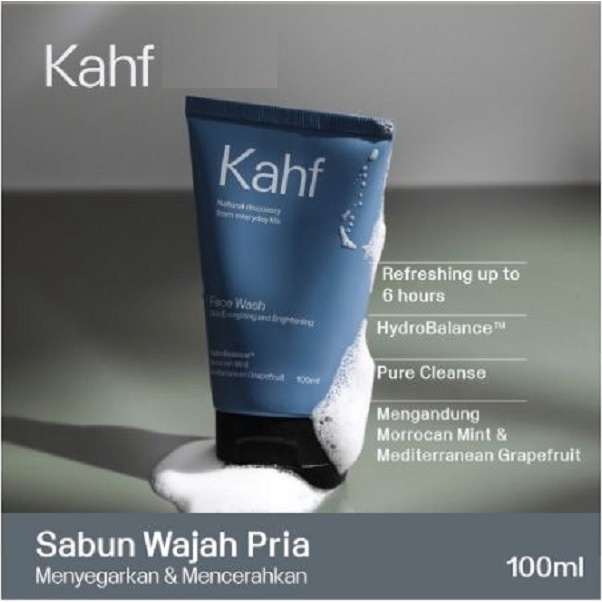 Jual Kahf Skin Energizing and Brightening Face Wash 100 ml Sabun