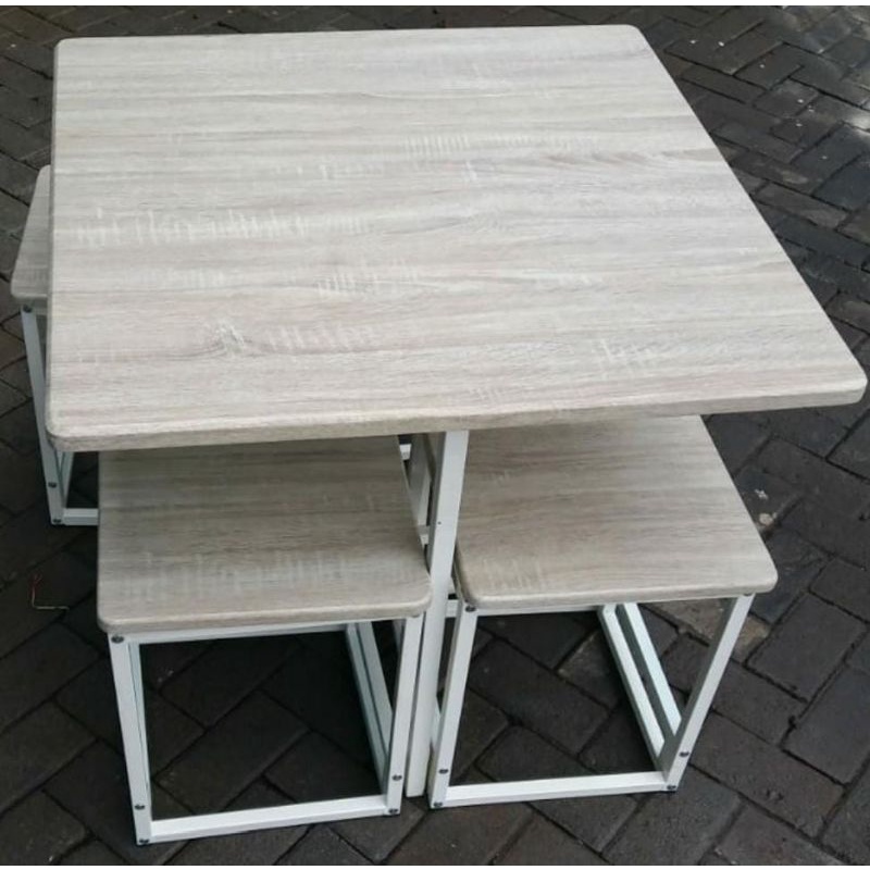 Jual Meja Cafe YP 07 + KURSI MAP | Shopee Indonesia