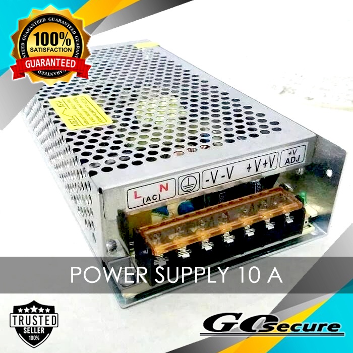 Jual POWER SUPPLY CCTV 10A 12V JARING Shopee Indonesia