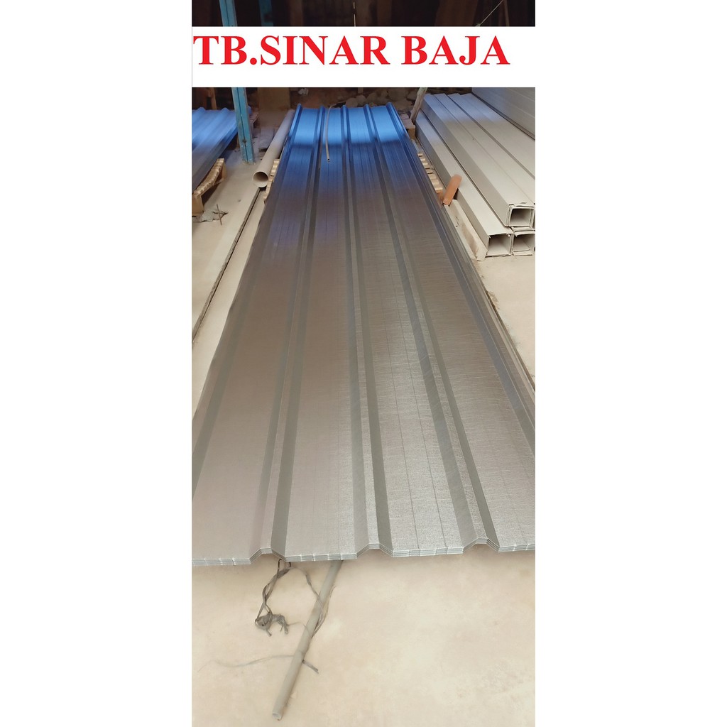 Jual Atap Spandek 6 Meter x 0.35 mm SNI / Atap Baja Ringan / Spandeck