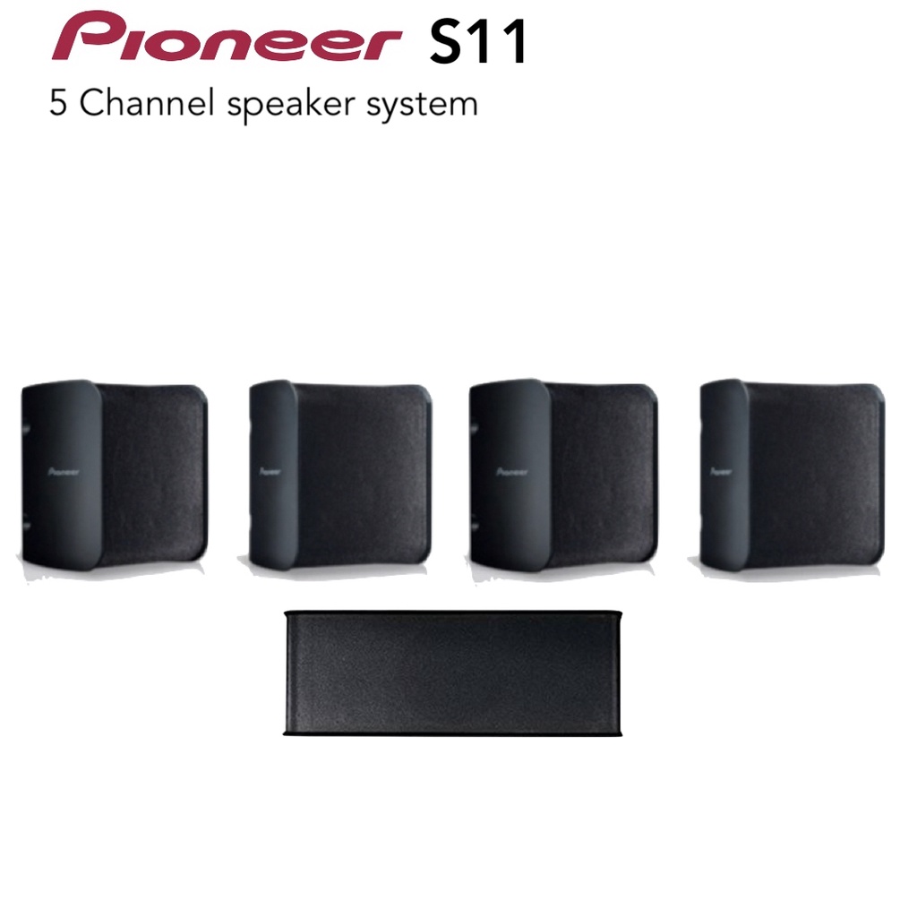 Jual Pioneer S11 5 speaker system multichannel speaker background music