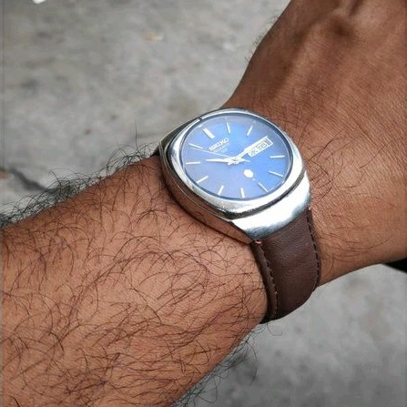 Jual SEIKO QUARTZ QZ REF. 0923-8050 BLUE DIAL Circa 1975 RARE 