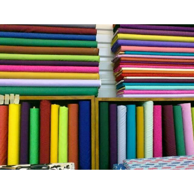 Jual Kain Katun Tetoron / Bahan Cotton Tetoron (Harga 0.5 Meter