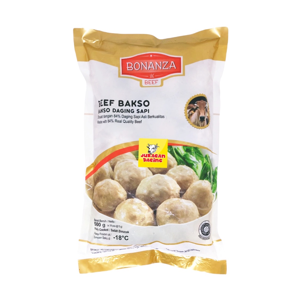 Jual Bonanza Beef Bakso Daging Sapi Gold 500gr Shopee Indonesia