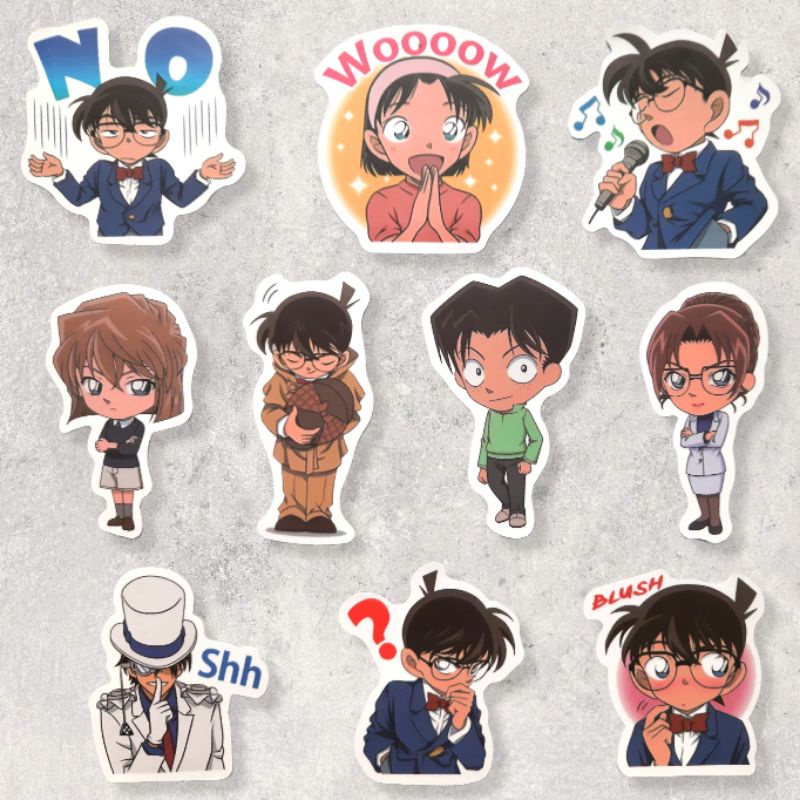 Jual STIKER DETEKTIF CONAN | Shopee Indonesia