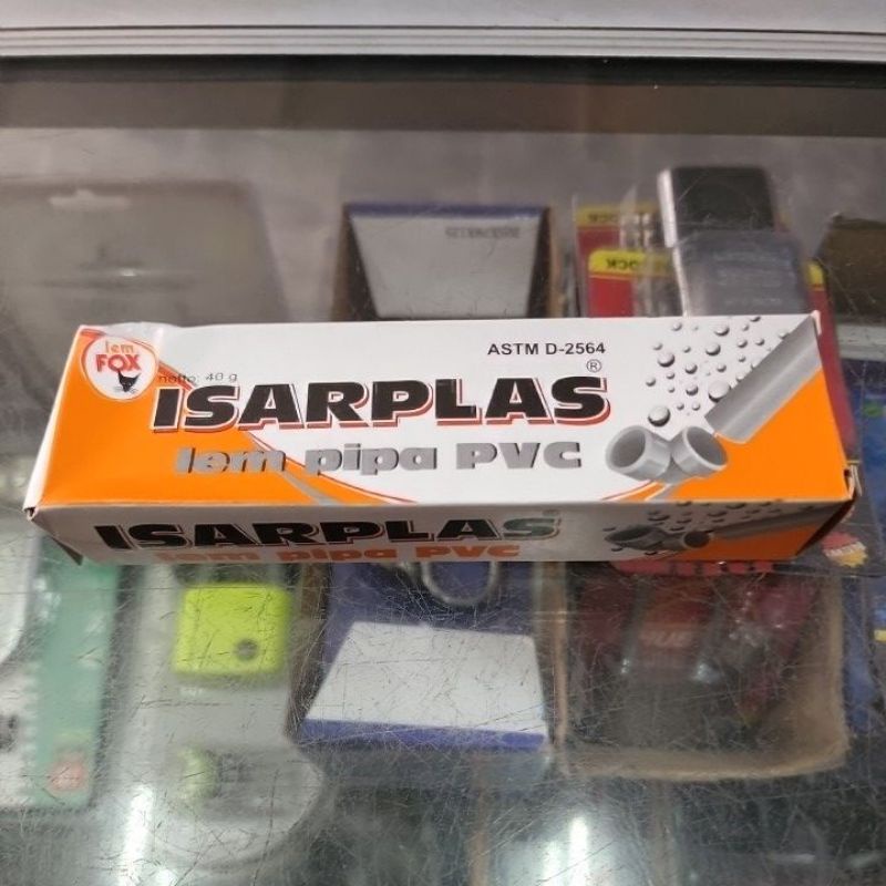 Jual LEM PVC ISARPLAS 45GR ( ASLI / ORI / ORIGINAL) | Shopee Indonesia