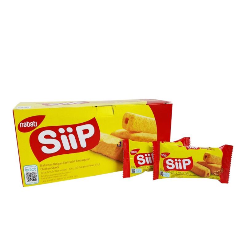 Jual Siip Box (Isi 20pc @4gr) Richeese Nabati Keju Jagung Coklat ...