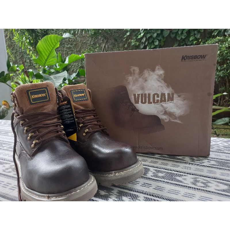 Jual Safety Shoes Krisbow Vulcan Shopee Indonesia