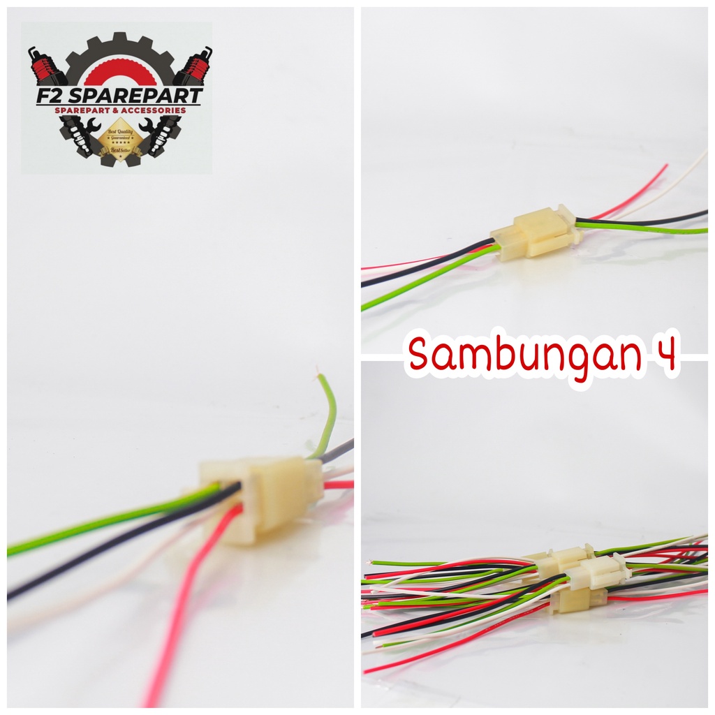 Jual SOKET SAMBUNGAN KABEL 6 PIN MOTOR MOBIL KELISTRIKAN UNIVERSAL ...