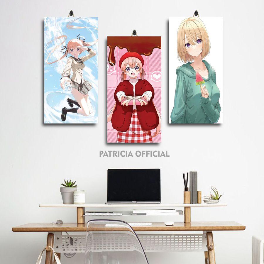 Jual PAJANGAN RUANG KARAKTER ANIME KAKKOU NO IINAZUKE 15X30 8JIRV/BKZCO