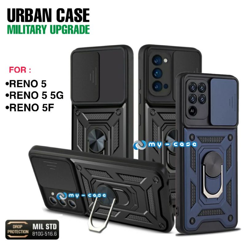 Jual Hard Case Oppo Reno 5 Oppo Reno 5 5G Ume Urban Case Ring Armor ...