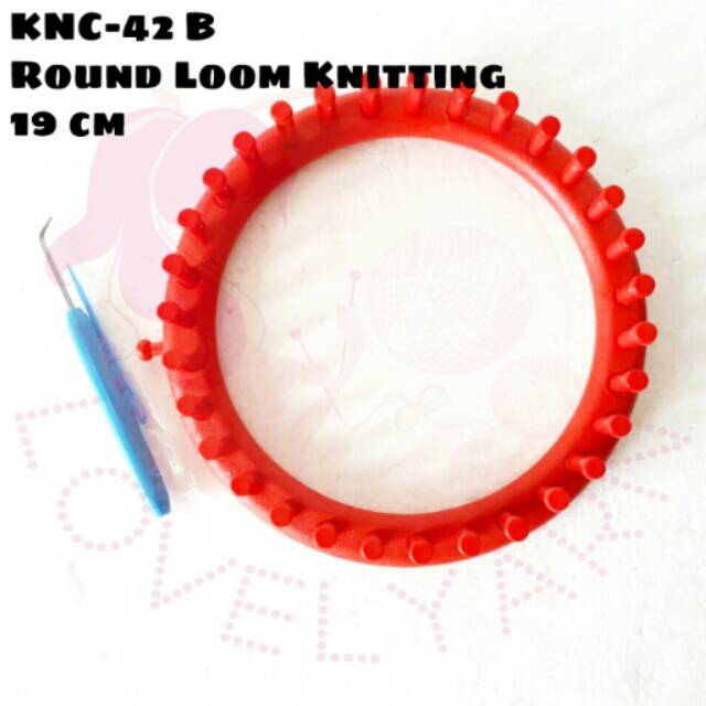 Jual Alat Rajut KNC-42 B (Round Loom Knitting 19 cm) | Shopee Indonesia