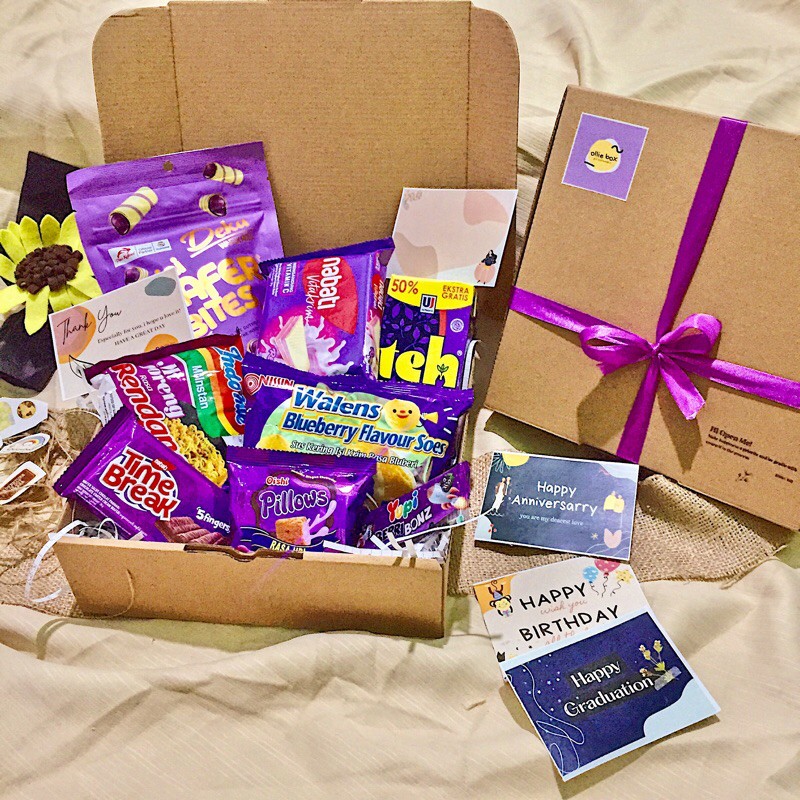 Jual SNACK BOX/ SNACKBOX / GIFT BOX / KADO ULANG TAHUN/ HAMPERS MURAH