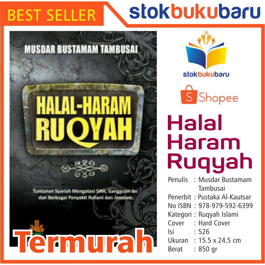Jual Buku Halal Haram Ruqyah Shopee Indonesia