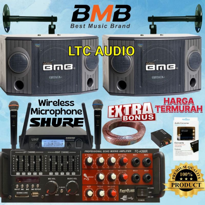 Jual PAKET SOUND SYSTEM KARAOKE BMB ORIGINAL 8 INC ( MURAH 1 ) | Shopee ...