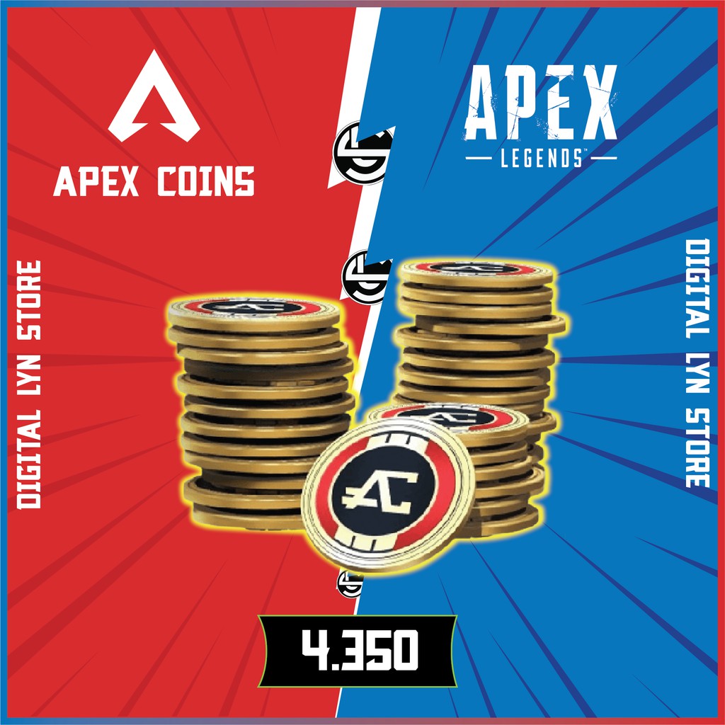 Jual [OFFICIAL] Apex Coins - Apex Legend 1000, 2150, 4350, 6700, 11500 ...