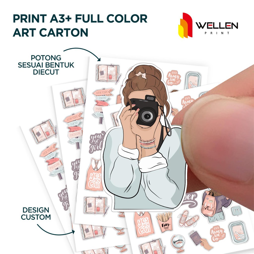 Jual Wellen Print Cetak Kertas Ac 260 Gsm Print Art Carton 260 Gr