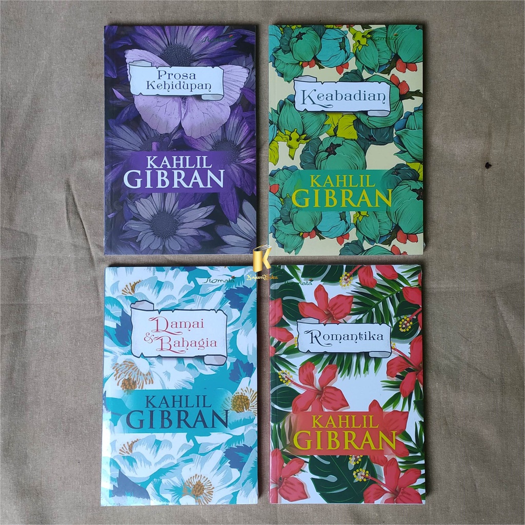 Jual PAKET BUKU KAHLIL GIBRAN - Prosa Kehidupan - Keabadian - Damai ...