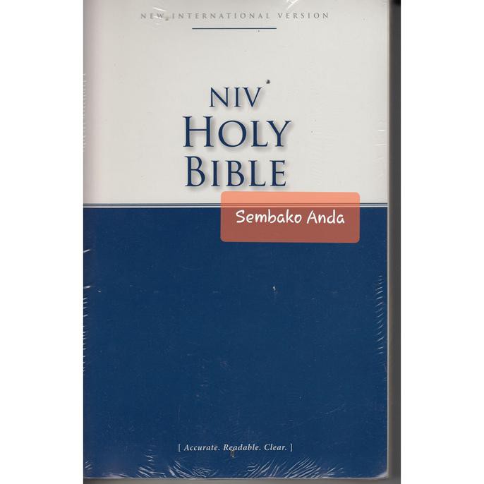 Jual PROMO NIV Holy Bible. New International Version. Alkitab Bahasa ...