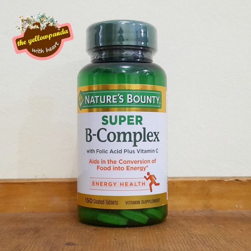 Jual Nature's Bounty Super B Complex 150 Tablets | Shopee Indonesia