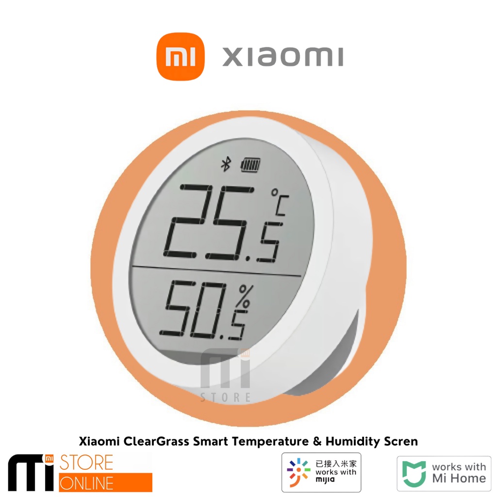 Jual Xiaomi ClearGrass Temperature & Humidity Sensor Suhu Tekanan ...