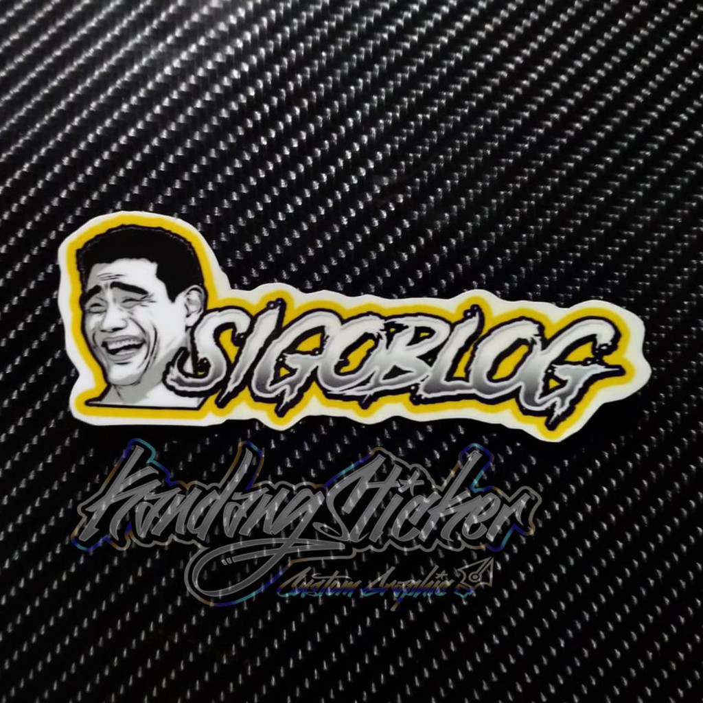 Jual Sticker SiGBLG bodor sunda Komedi Meme Lucu | Shopee Indonesia