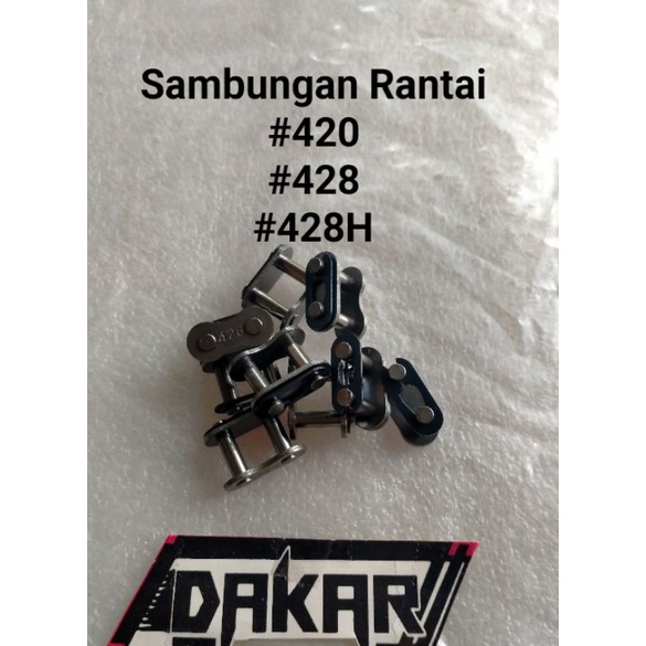 Jual SAMBUNGAN RANTAI PENGUNCI/SPI RANTAI 420 428 428H | Shopee Indonesia