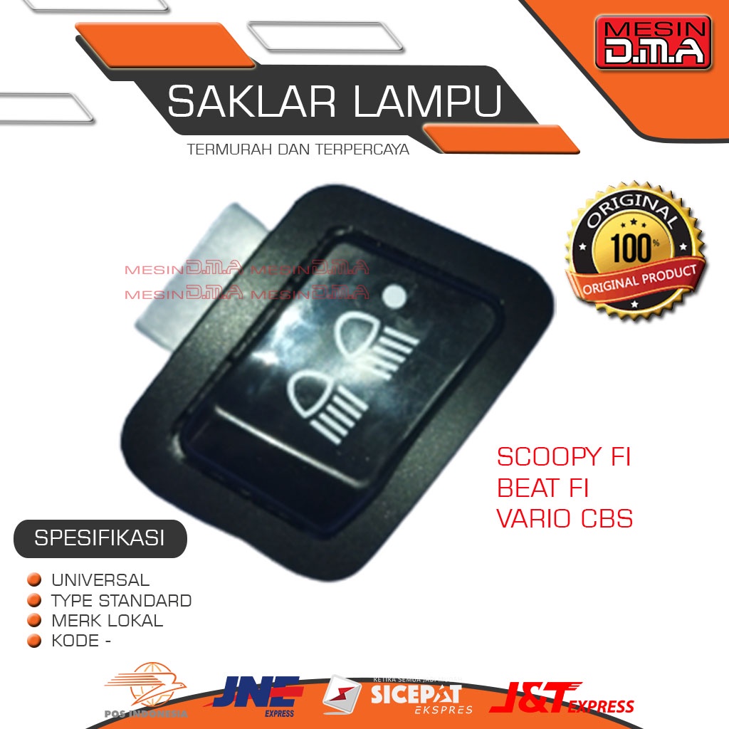 Jual Tombol Saklar Lampu On Off Fungsi Scoopy Fi Beat Fi Vario Cbs Shopee Indonesia