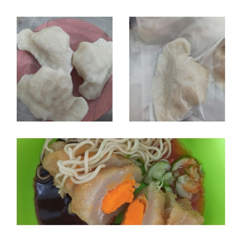 Jual pempek bangka selam besar telur omega (vacum) | Shopee Indonesia
