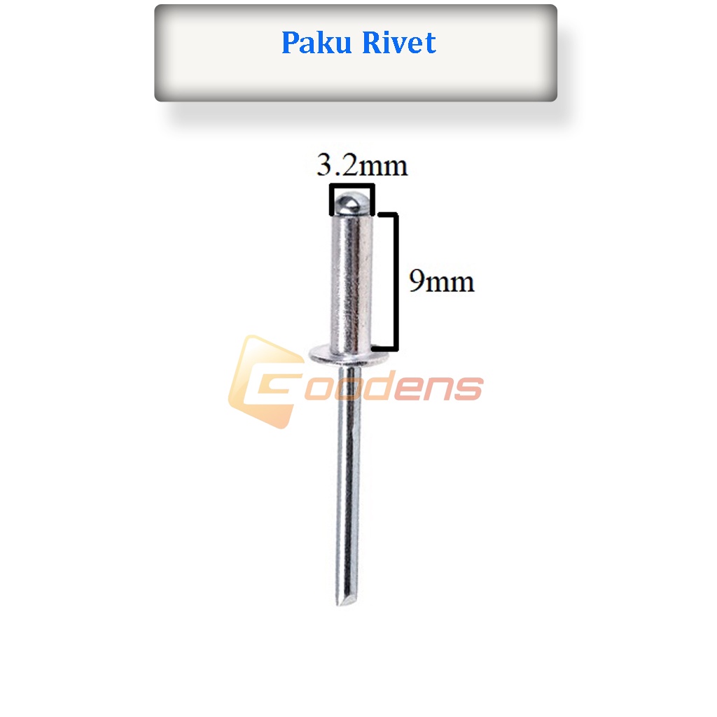 Jual Paku Rivet Paku Keling 423, 429, 435, 440 | Shopee Indonesia