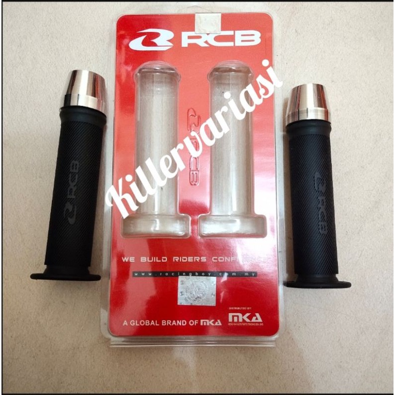 Jual Handgrip Handfat Rcb Racing Jalu Stang Chrome Harga Sepaket