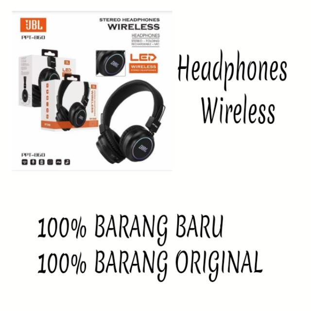 Jual HEADPHONES WIRELESS BLUETOOTH MURAH | Shopee Indonesia