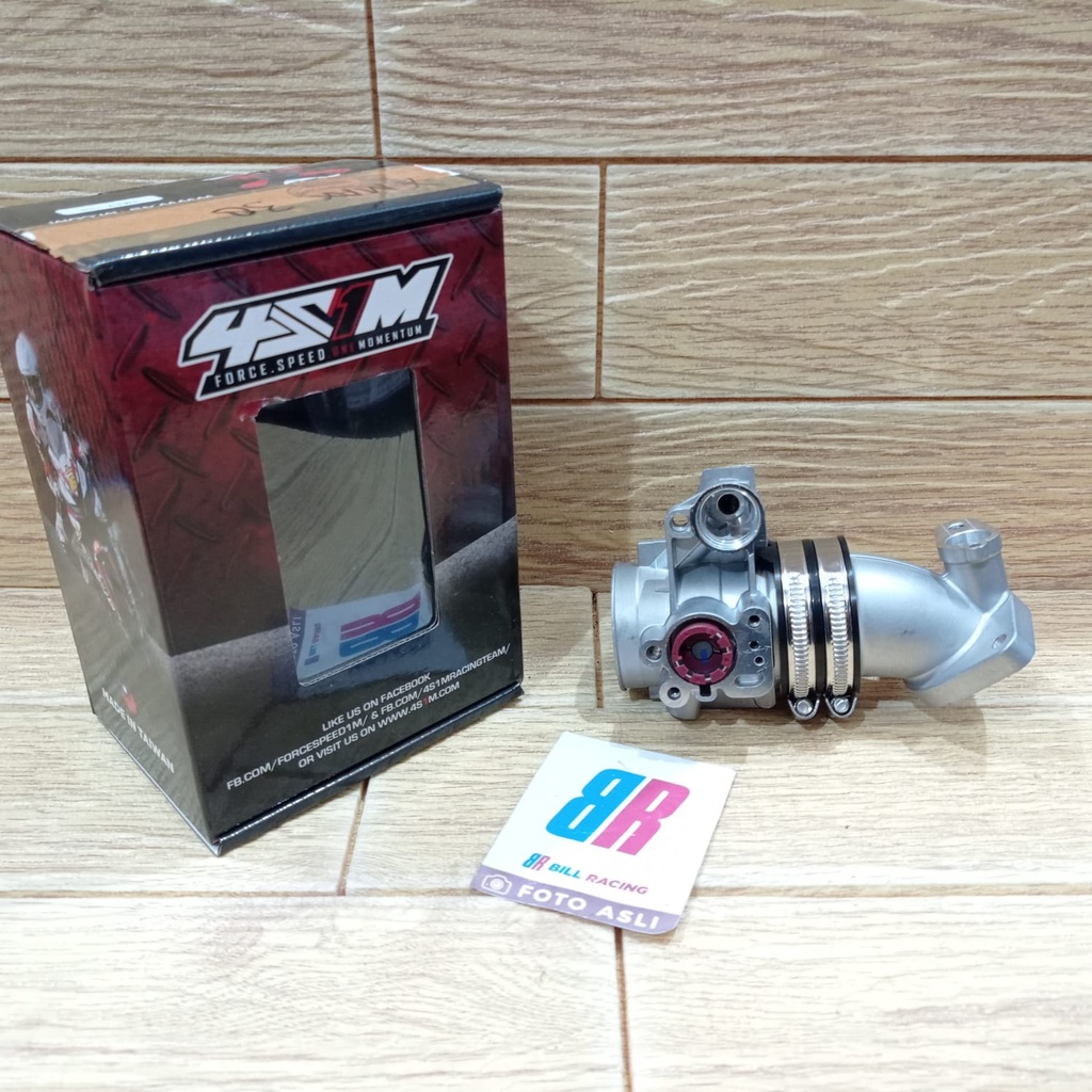 Jual THROTTLE BODY 4S1M X MAX XMAX 43 MM TB RACING Shopee Indonesia