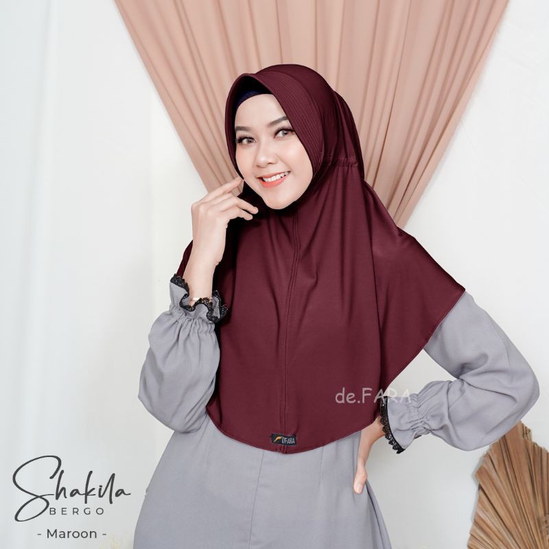 Jual Shakila Bergo | Defara Hijab |Hijab Instan Murah |hijab Style ...