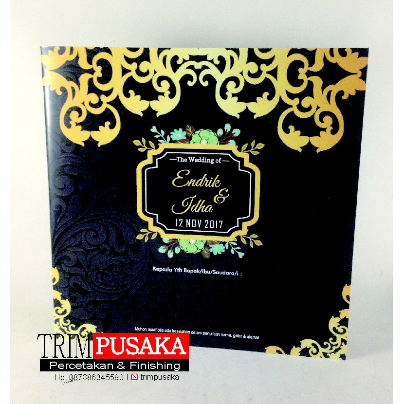 Jual Undangan Pernikahan Vintage cdr | Shopee Indonesia