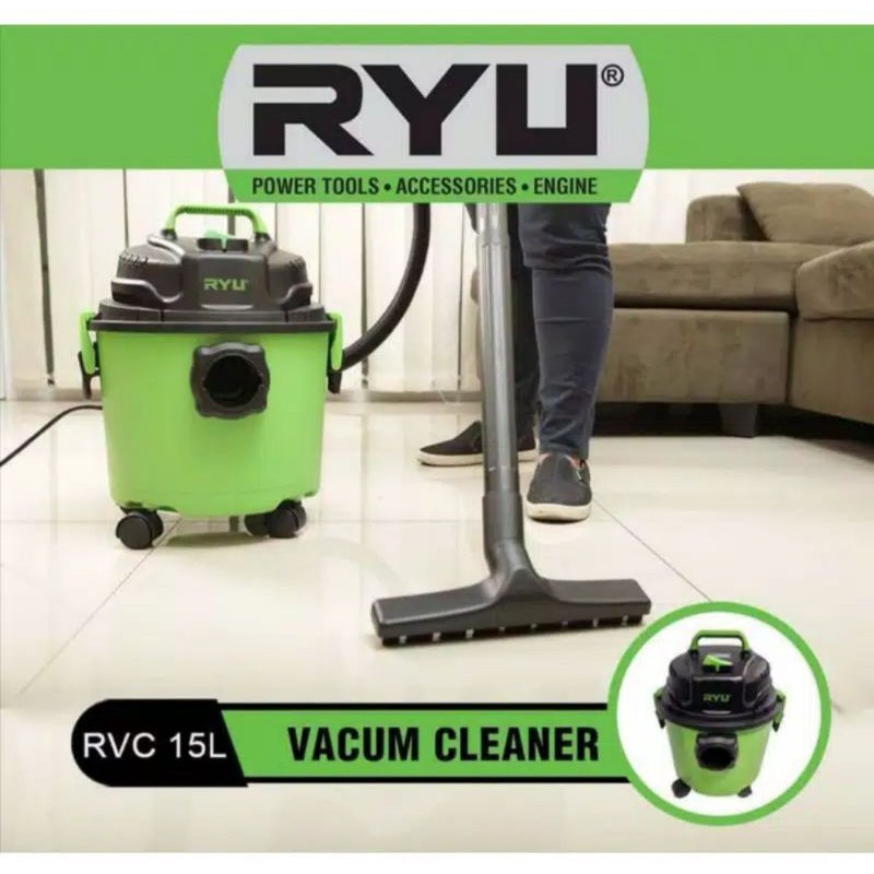 Jual RYU Vacum Cleaner RVC15 Penyedot Debu 15L 3IN1 WET & DRY & BLOW ...