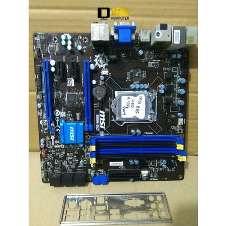 Jual Motherboard Mainboard Mobo Pc Merk Msi Millitary Class B M