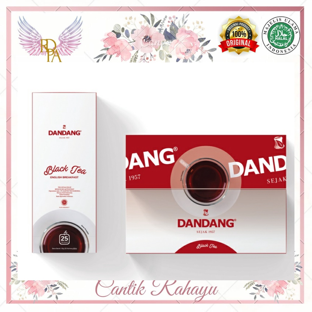 Jual Teh Cap Dandang Black Tea 25 s. Teh Celup Cap Dandang Shopee Indonesia