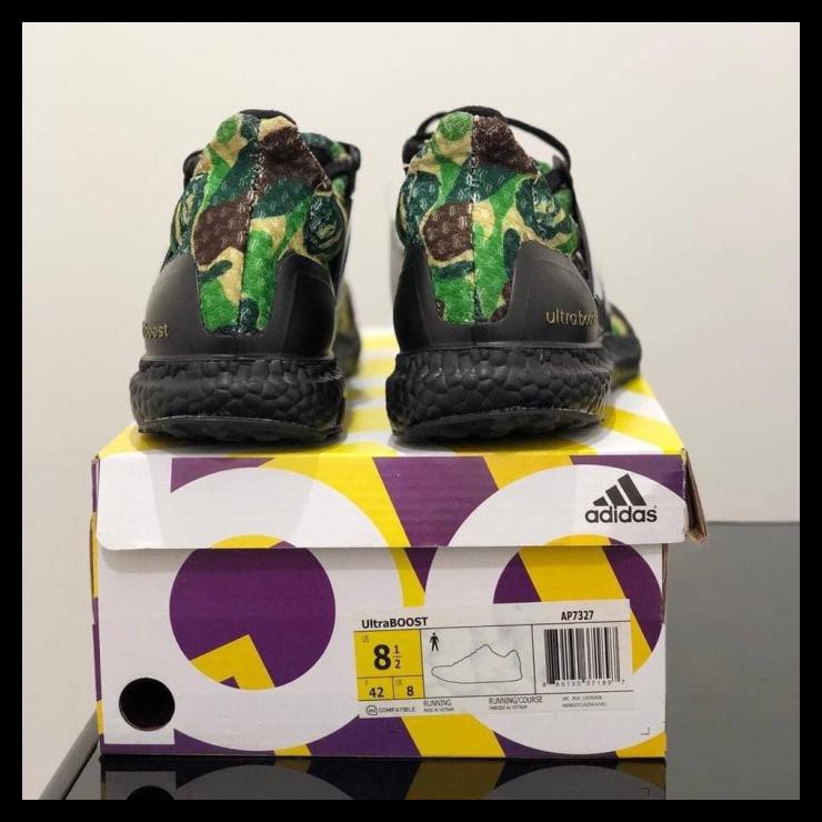 Jual Sepatu Adidas Ultra Boost 3.0 X Bape Green Premium Quality