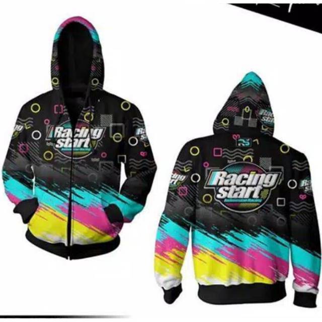 Jual Jaket RACING START Custom | Shopee Indonesia