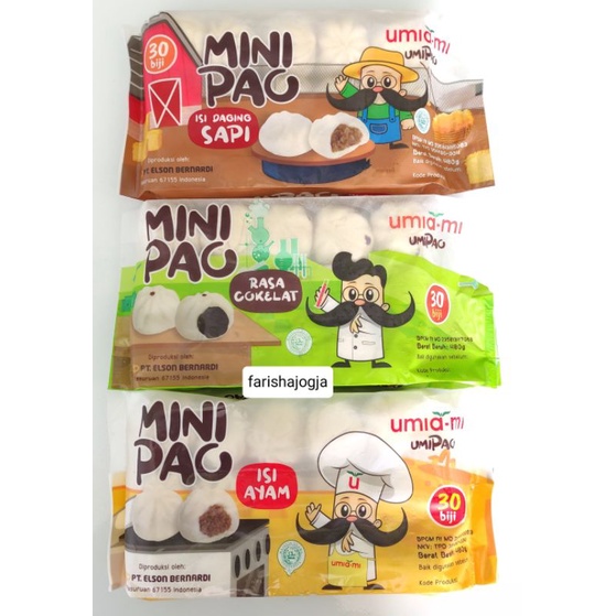 Jual FSFF [instant] Umiami Minipao | Mini Pao isi 30 kemasan Frozen ...