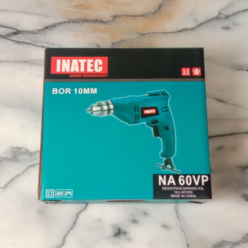Jual Mesin Bor INATEC NA 60VP (10 MM 2 Arah Variable Speed) | Shopee ...