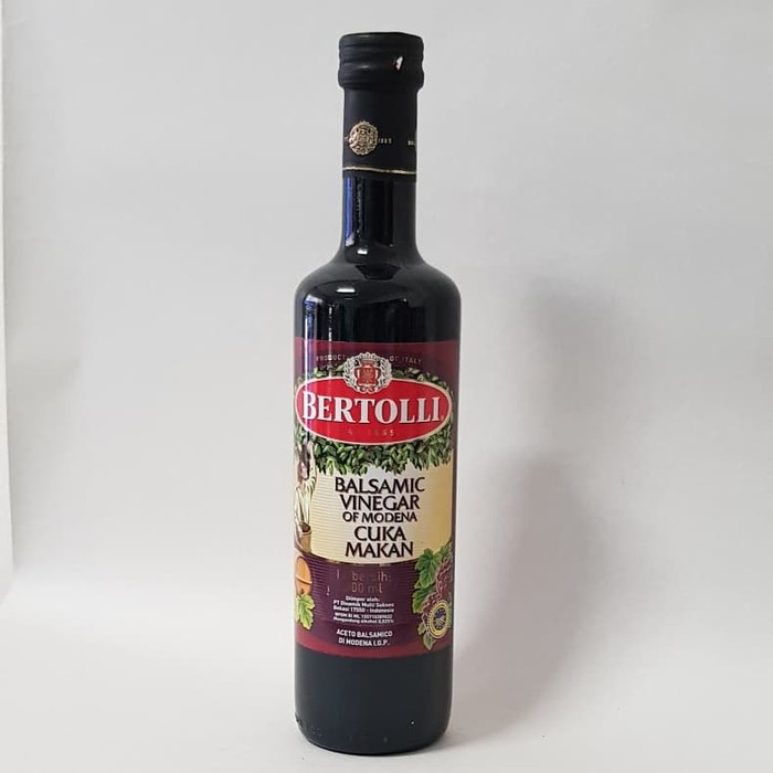 Jual BERTOLLI BALSAMIC VINEGAR 500ml dressing salad cuka makan Shopee